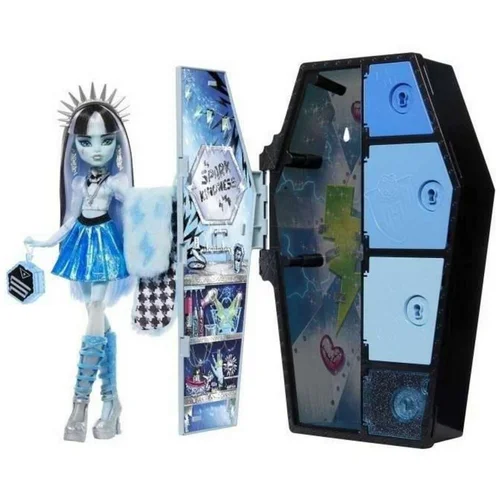 LUTKA bebe Monster High Frankie Stein's Secret Lockers Iridescent Look