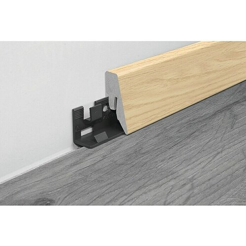 LOGOCLIC Zaključna letev K40 C hrast Cornsilk (260 x 19 x 40 mm, MDF) Cene