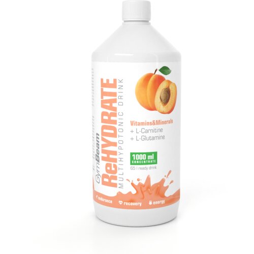 GymBeam hipotonički napitak ReHydrate 1000 ml pomorandža Slike