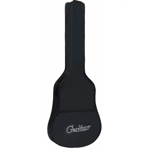 vidaXL Torba za 3/4 klasično kitaro črna 99,5x36,5 cm blago