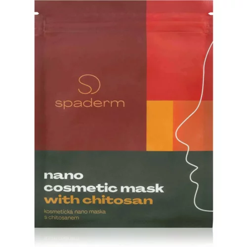Spaderm Nano Cosmetic Mask with Chitosan maska za pomlađivanje 1 kom
