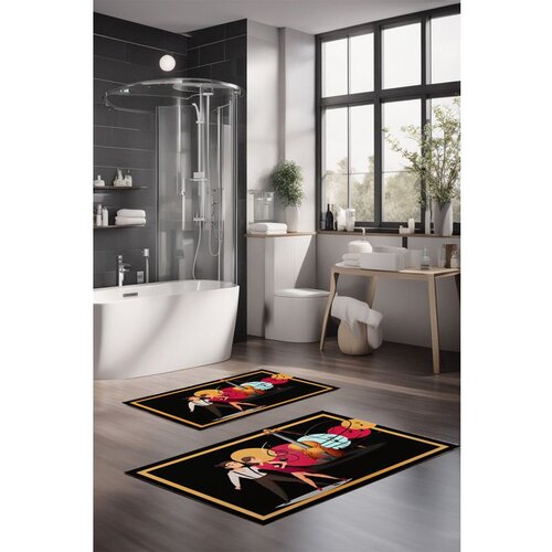  CT-5157 multicolor bathmat set (2 pieces) Cene