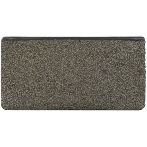  Umivaonik od riječnog kamena 30 x 30 x 15 cm crni Slike