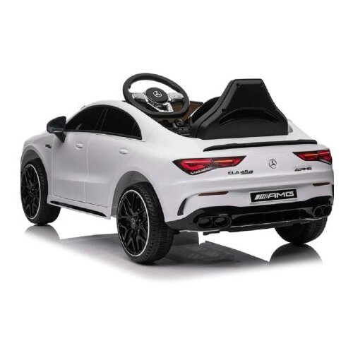 Premium Stil Dečiji automobil na akumulator &amp;ndash; Mercedes CLA 45 AMG 4&amp;times;4 Beli Slike
