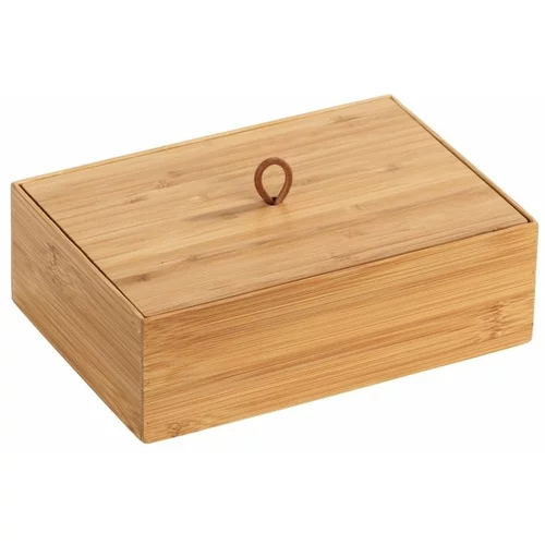 Wenko Bambusova škatla s pokrovom Terra, širina 22 cm