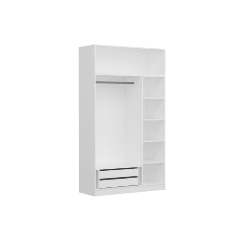 Hanah home Ormar Kale 255, 135x255x52 cm, Bijeli Slike