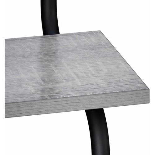  Zidna polica na 2 razine Siva Sonoma 80 x 24 5 x 61 cm - Siva Sonoma 80 cm 2 razine Slike
