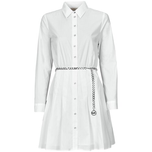 Michael Kors COTTON MINI DRESS Bijela Slike