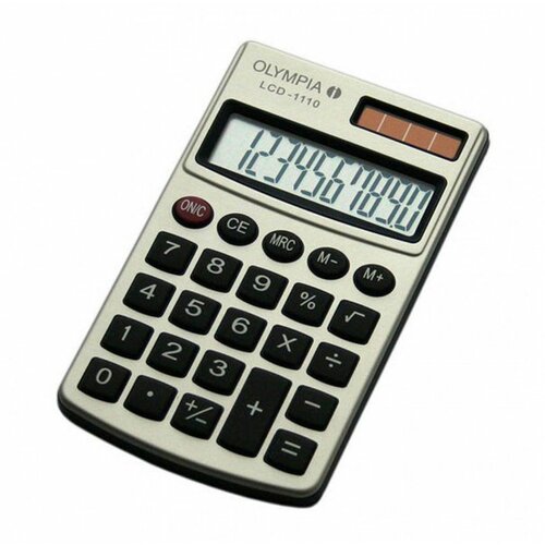 Olympia Kalkulator LCD 1110 silver Slike
