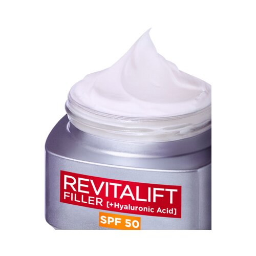 L´Oréal Paris revitalift filler ha SPF50 krema za lice s hijaluronskom kiselinom 50 ml za žene Cijene