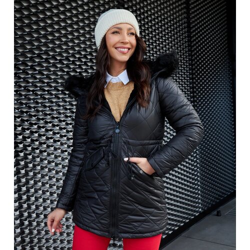 Gemre Black double-sided jacket with waist shaping Spontin Slike