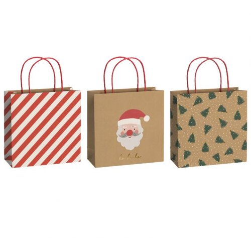  OKRASNE VREČICE 20X20X8CM NOVOLETNE STEWO 5126 99 SORTIRANO Cene