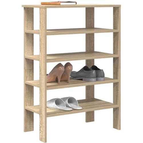 vidaXL stalak za cipele boja hrasta 61x32x87,5 cm konstruirano drvo Cene