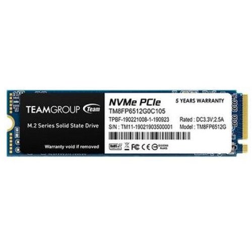 Team Group SSD MP33-512-M.2 2280- PCle 3.0x4 NVMe Cene