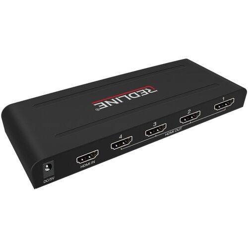 Redline HDMI razdjelnik, 1 ulaz – 4 izlaza – HS-4000 Cijene