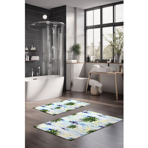  CT-5238 multicolor bathmat set (2 pieces) Cene