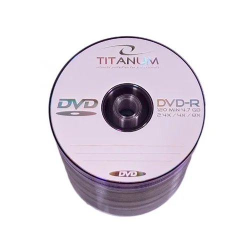  DVD-R TITANUM 4,7 GB X8, spindle 100 kom, 1068