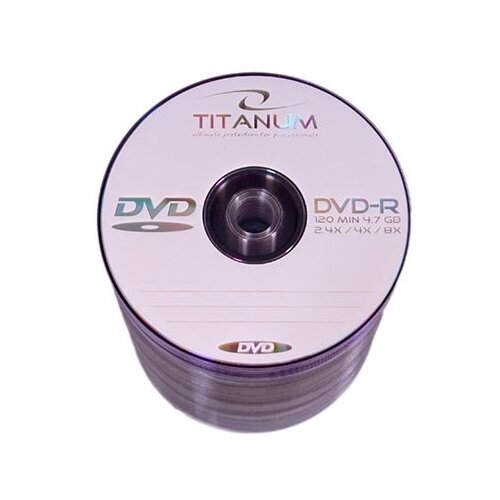 DVD-R TITANUM 4,7 GB X8, spindle 100 kom, 1068 Cene