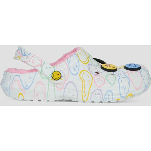 Crocs Smiley Classic Lined Clog Bijela Slike