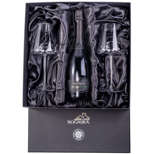 Rogaška darilni set – 2 kozarca za degustacijo in penina – armonia – set Cene