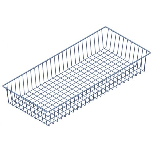 X Žična ko&amp;scaron;ara z nosilci (800 x 350 x 120 mm, srebrna) Slike