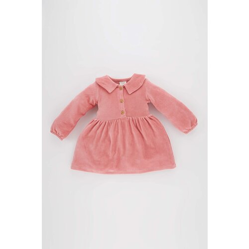 Defacto Regular Fit Long Sleeve Knitted Dress Slike