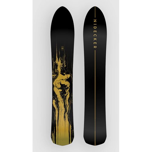 Nidecker The Gun 2027 Snowboard black / gold Cene