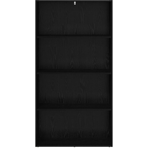 Samostojeća polica za knjige Crni hrast 80 x 30 x 152 cm Slike