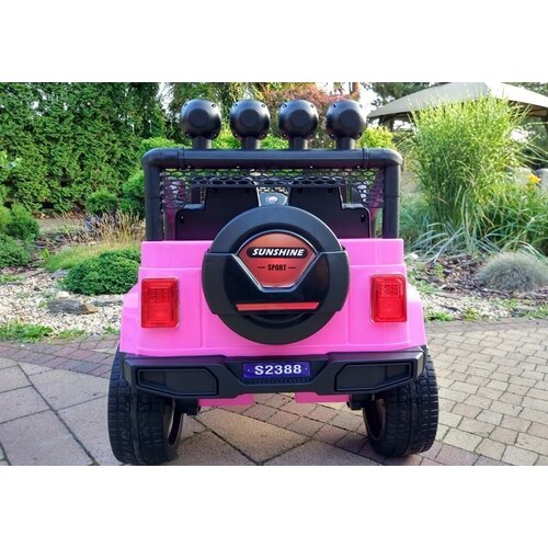 Lean Toys Avto na akumulator S2388 Jeep Roza 4x45W Slike