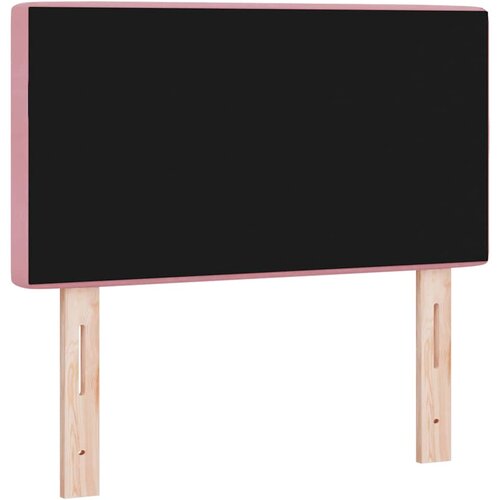  LED glava kreveta s LED trakama Ružičasta 80 cm Bar&amp;scaron;un Slike