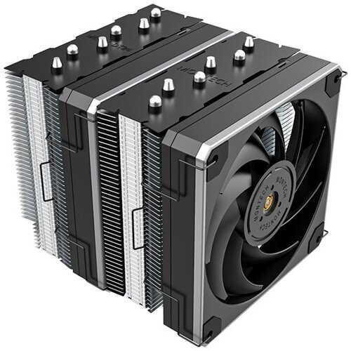 MONTECH METAL DT24 BASE computer cooling system Processor Air cooler 12 cm Black 2 pc(s) Slike