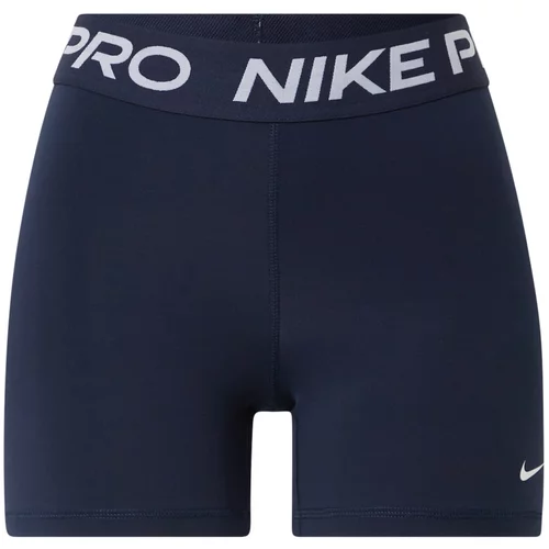 Nike Športne hlače 'Pro 365' mornarska / bela