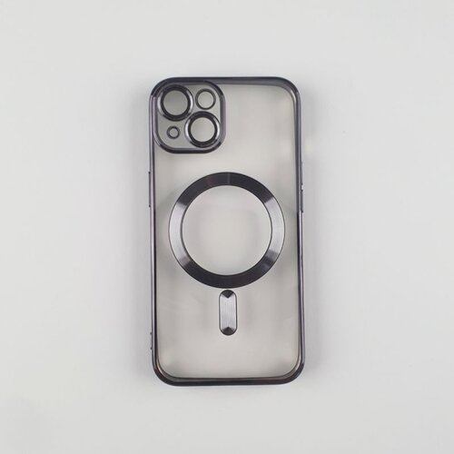  Silikonska futrola Magsafe Iphone 14 black Slike