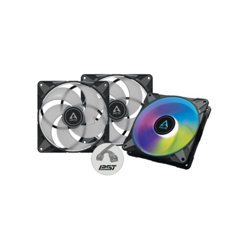 Arctic Ventilator Arctic P14 PWM PST A-RGB Black Cene