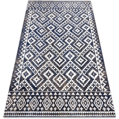 RugsX Preproge Sodobna preproga MUNDO E0561 diamanti, cikcak 3D 200x290 cm Siva Cene