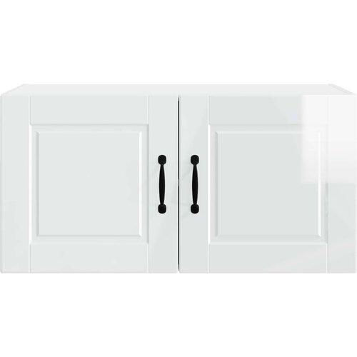  Ormar za Zid Visoki sjaj bijela 80 x 31 x 40 cm Slike
