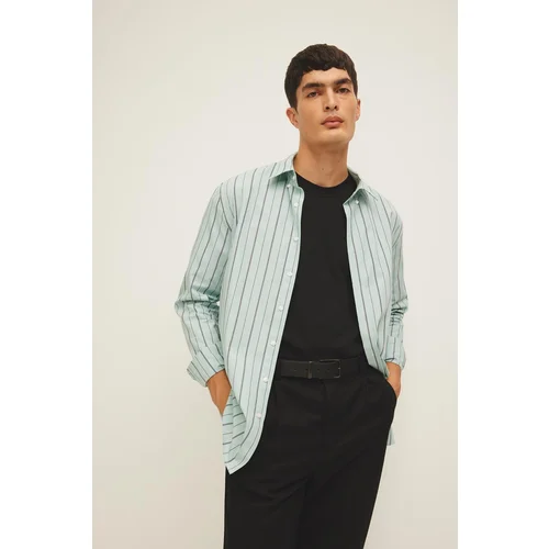 Defacto Modern Fit Striped Long Sleeve Shirt