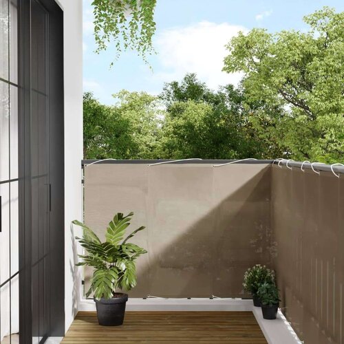  Balkonsko platno taupe 120x1000 cm 100 % poliestrski oxford Cene