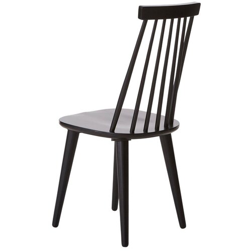 Ellos Home Črni barski stoli v kompletu 2 ks iz masivnega kavčukovca (vi&amp;scaron;ina sedeža 45 cm) Jolina &amp;ndash; Slike