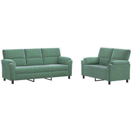  Set sofe 2 pcs Morska zelena Bar&amp;scaron;un Slike