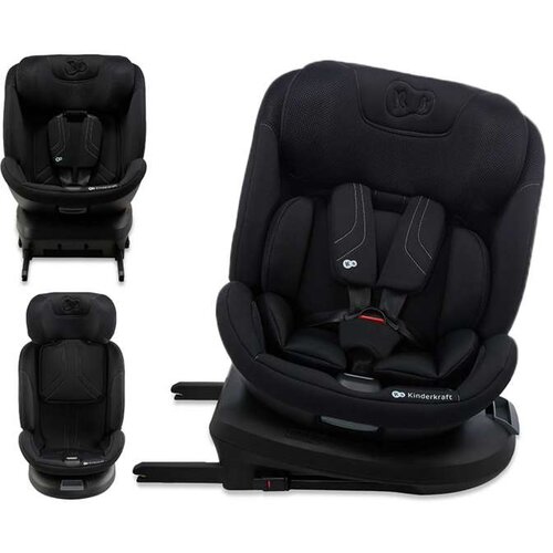 Kinderkraft auto sedi&amp;scaron;te XPEDITION3 i-size 40-150CM black Slike