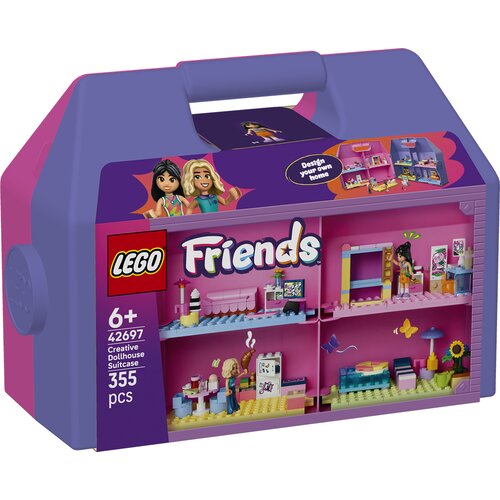 Lego Friends Kreativni kovček s hi&scaron;ico za punčke &scaron;tevilka 42697 Cene