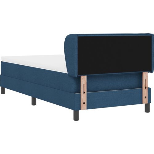 Box Spring Krevet s Madracem Plava 90x190 cm Tkanina Slike