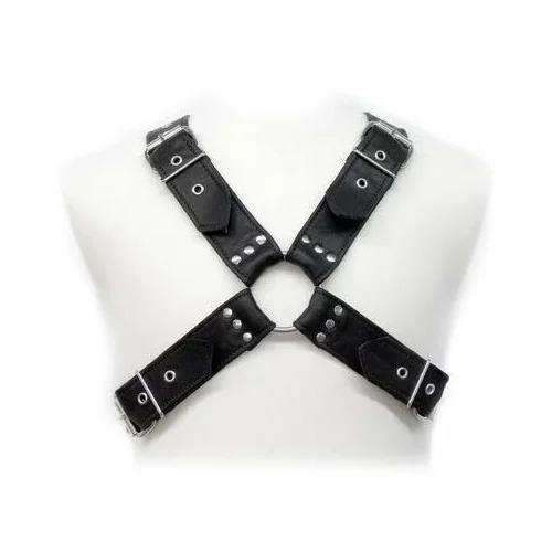 LEATHER BODY BUCKLES HARNESS