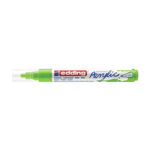 Edding akrilni marker E-5100 medium 2-3mm obli vrh limun zelena ( 12MA51FG ) Cene
