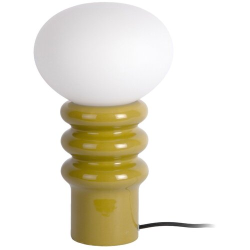 Leitmotiv Kaki zelena stolna lampa keramička (visina 33,5 cm) Catania Aro &amp;ndash; Slike
