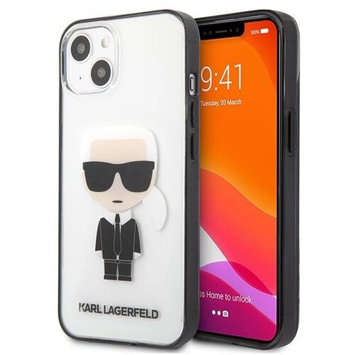 Karl Lagerfeld ETUI ICONIK KARL NA IPHONE 13 MINI - PRZEZROCZYSTE, (21898776) Cene
