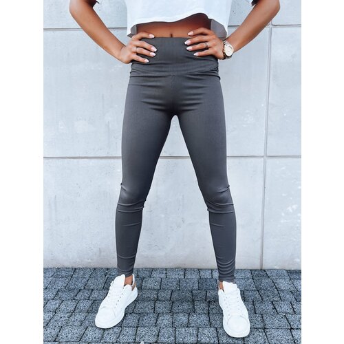 DStreet Legginsy damskie LOOK ME szare Cene