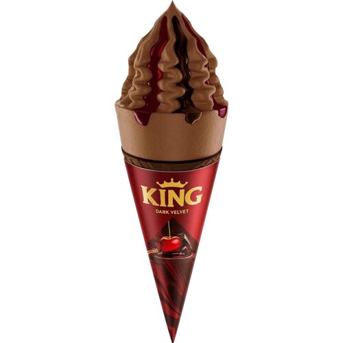 King sladoled Sladoled KING dark velvet kornet 220ml Cene