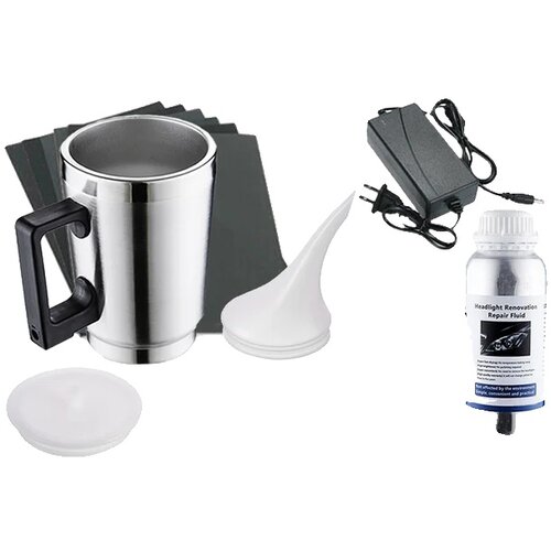 LARATH Komplet za poliranje avtomobilskih žarometov, enostavna uporaba, dolgotrajna jasnost, 800ml in 220v, (5000157687) Cene